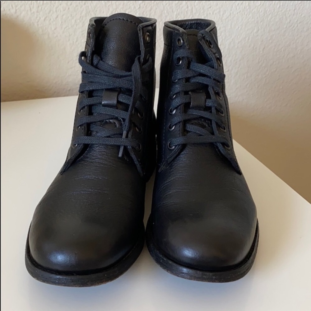 Frye  lace up boots